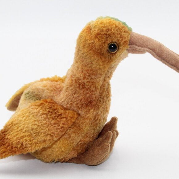 Original Ty Beanie Baby Beak the Kiwi Bird New with Tags Error on Tag Retired - Picture 5 of 8